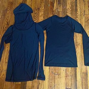 Two LuluLemon Long sleeve Shirts